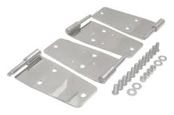 RT Offroad - RT Offroad RT34008 Polish Stainless Door Hinge L/R U/L Door Side for 76-93 CJ/YJ - Image 1