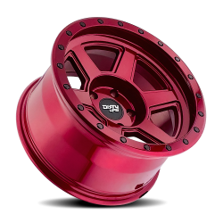 DIRTY LIFE - DIRTY LIFE 9315 Compound 17x9 5x5.0 -12mm Crimson Candy Red 9315-7973R12 - Image 2