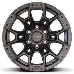 Defiant - Defiant Wheels DF04 17x9 12mm Dark Satin Charcoal DF04-17090-6135-12G1 - Image 2