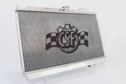 CSF Cooling - Racing & High Performance Division - CSF Cooling 7075 Slim Aluminum Radiator for Mitsubishi Evo w/12" SPAL Fan - Image 2
