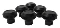 RT Offroad - RT Offroad RT27002 6Pc Dash Control Knob Black for 76-86 Jeep CJ5/CJ7/CJ8 - Image 1