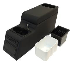 RT Offroad - RT Offroad RT27009 Black Denim Lockable Center Console for 76-95 CJ5/Wrangler YJ - Image 1