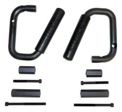 RT Offroad - RT Offroad RT27049 Black Front Grab Handle Set for 07-18 Jeep Wrangler JK 2/4DR - Image 1