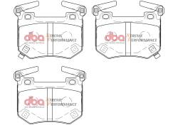 Disc Brakes Australia - Disc Brakes Australia DB15004XP DBA Xtreme Performance Rear Brake Pads - Image 1