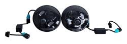 RT Offroad - RT Offroad RT28104 LED 7" Headlamp Kit w/o Halo for 55-18 Jeep Wrangler - Image 1