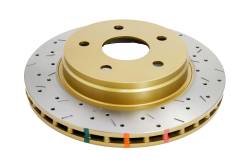 Disc Brakes Australia - Disc Brakes Australia DBA42442XS DBA 4000 Series XS Gold Front Brake Rotor - Image 2