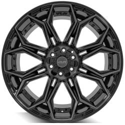 4PLAY - 4PLAY Wheels 4P83 22x12 6x5.5/135 -44mm Black/Machine 4P83-22120-6D55-44BBT - Image 2
