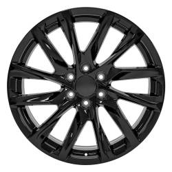 OE Wheels LLC - OE Wheels CA90-22090-6550-28B CA90 22x9 6x5.5 28mm Gloss Black - Image 2