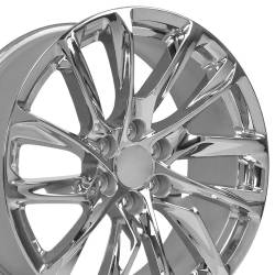 OE Wheels CA90-22090-6550-28C CA90 22x9 6x5.5 28mm Chrome