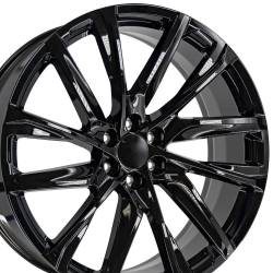 OE Wheels LLC - OE Wheels CA90-26100-6550-28B CA90 26x10 6x5.5 28mm Gloss Black - Image 1