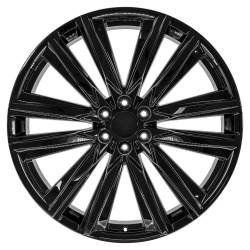 OE Wheels LLC - OE Wheels CA91 26x10 6x5.5 28mm Gloss Black CA91-26100-6550-28B - Image 2