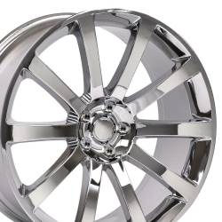 OE Wheels LLC - OE Wheels CL02 20x9 5x115 25mm Chrome CL02-20090-5115-25C - Image 3
