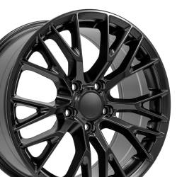OE Wheels CV22 18x8.5 5x4.75 56mm Satin Black CV22B-18085-5475-56B1