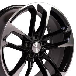 OE Wheels LLC - OE Wheels CV29 20x9.5 5x120 39mm Black/Machined CV29-20095-5120-39MB - Image 1