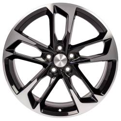 OE Wheels LLC - OE Wheels CV29 20x9.5 5x120 39mm Black/Machined CV29-20095-5120-39MB - Image 2