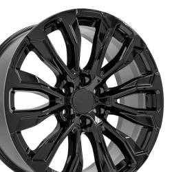 OE Wheels LLC - OE Wheels CV30-22090-6550-28B CV30 22x9 6x5.5 28mm Gloss Black - Image 3