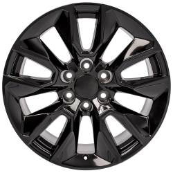 OE Wheels LLC - OE Wheels CV32-20090-6550-28B CV32 20x9 6x5.5 28mm Gloss Black - Image 2