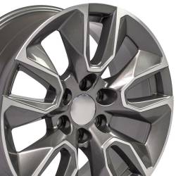 OE Wheels LLC - OE Wheels CV32-20090-6550-28MG CV32 20x9 6x5.5 28mm Gunmetal/Machined - Image 3