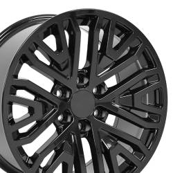 OE Wheels LLC - OE Wheels CV37-20090-6550-28B CV37 20x9 6x5.5 28mm Gloss Black - Image 1