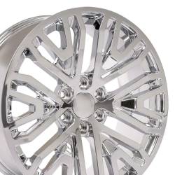 OE Wheels LLC - OE Wheels CV37 22x9 6x5.5 28mm Chrome CV37-22090-6550-28C - Image 3