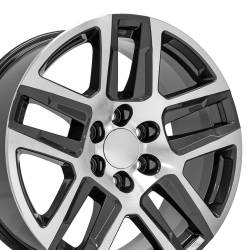 OE Wheels CV63 20x9 6x5.5 28mm Gunmetal/Machined CV63-20090-6550-28MG