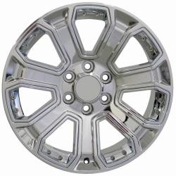 OE Wheels LLC - OE Wheels CV93B-22090-6550-24C-ic CV93B 22x9 6x5.5 24mm Chrome - Image 2