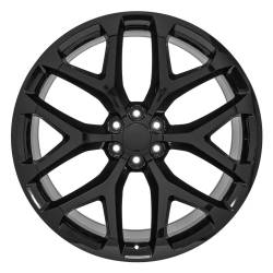 OE Wheels LLC - OE Wheels CV98B-26100-6550-24B CV98B 26x10 6x5.5 24mm Gloss Black - Image 2