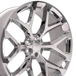 OE Wheels LLC - OE Wheels CV98B-26100-6550-24C CV98B 26x10 6x5.5 24mm Chrome - Image 1