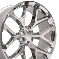 OE Wheels LLC - OE Wheels CV98B-26100-6550-24C CV98B 26x10 6x5.5 24mm Chrome - Image 3