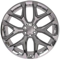 OE Wheels LLC - OE Wheels CV98B-26100-6550-24C CV98B 26x10 6x5.5 24mm Chrome - Image 2