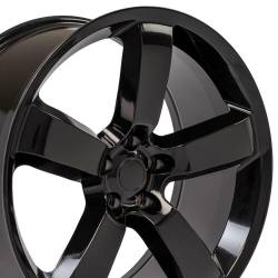 OE Wheels LLC - OE Wheels DG04 20x9 5x115 20mm Gloss Black DG04-20090-5115-20B - Image 3