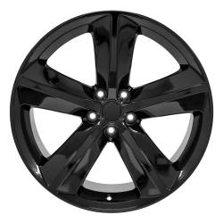 OE Wheels LLC - OE Wheels DG05 20x9 5x115 20mm Gloss Black DG05-20090-5115-20B - Image 2