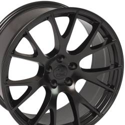 OE Wheels LLC - OE Wheels DG15 20x9 5x115 18mm Satin Black DG15-20090-5115-18B1 - Image 2