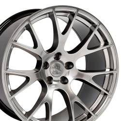 OE Wheels DG15 20x10 5x115 18mm Hyper Black DG15-20100-5115-18HB