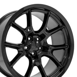 OE Wheels LLC - OE Wheels DG21 20x10 5x115 18mm Gloss Black DG21-20100-5115-18B - Image 3