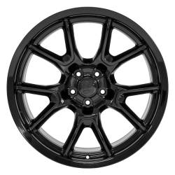 OE Wheels LLC - OE Wheels DG21 20x10 5x115 18mm Gloss Black DG21-20100-5115-18B - Image 2
