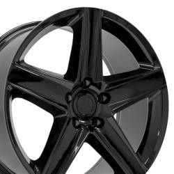 OE Wheels JP06 20x9 5x5.0 35mm Gloss Black JP06-20090-5500-34B
