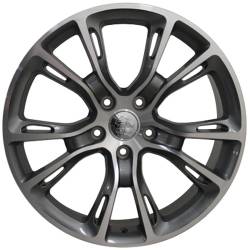 OE Wheels LLC - OE Wheels JP16 20x8.5 5x5.0 42mm Gunmetal/Machined JP16-20085-5500-42MG - Image 2