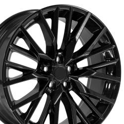OE Wheels LLC - OE Wheels LX59-20080-5450-30B LX59 20x8 5x4.5 30mm Gloss Black - Image 3