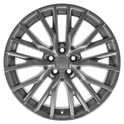 OE Wheels LLC - OE Wheels LX59-20080-5450-30HS LX59 20x8 5x4.5 30mm Hyper Silver - Image 2