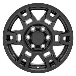 OE Wheels LLC - OE Wheels TY16B 17x7 6x5.5 4mm Satin Black TY16B-17070-6550-4B1 - Image 2