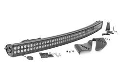 Rough Country Suspension Systems - Rough Country 93127 Windshield Mount 50" LED Light Bar Kit for Polaris Ranger - Image 1