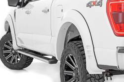 Rough Country Suspension Systems - Rough Country SF1 Fender Flares-Oxford White 21-26 Ford F150 F-F320210A-YZ - Image 1