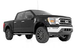 Rough Country Suspension Systems - Rough Country F-F320210A-RCGB SF1 Fender Flares-Gloss Black for 21-26 Ford F150 - Image 2