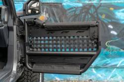 Body Armor 4x4 - Body Armor Front Tube Trail Doors Black Pair 21-24 Bronco 4DR FB-6154 - Image 2