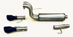 Gibson Performance Exhaust - Gibson Performance 69226B Black Elite Cat-Back Dual Split Exhaust System - Image 1