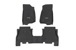 Rough Country Suspension Systems - Rough Country FF-60112 Front/Rear Floor Liners for 18-26 Jeep Wrangler JL 4DR - Image 1