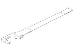 RealTruck Truxedo - Truxedo 1118185 Retainer Strap Kit Two 15" Retainer Straps Lo Pro/Edge/Deuce - Image 1