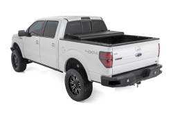 Rough Country Suspension Systems - Rough Country 47214550B Lo-Pro Hard Fold Tonneau Cover for 04-14 Ford F150 5.7' - Image 5