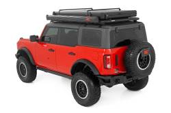 Rough Country Suspension Systems - Rough Country Retractable Roof Rack Camp Awning 78"x116" Gray 99081 - Image 3